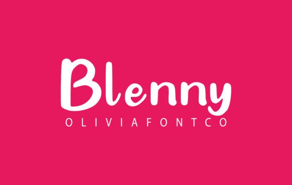 Blenny Font: Handwritten Elegance for Crafters