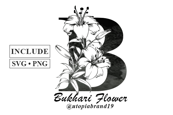Bukhari Flower Monogram Font