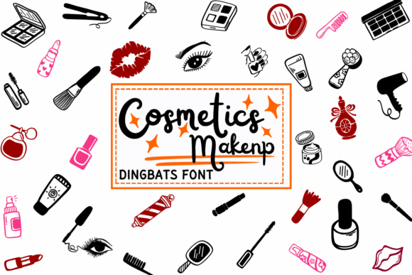 Cosmetics Makenp: A Sketchy Dingbat for Creative Projects