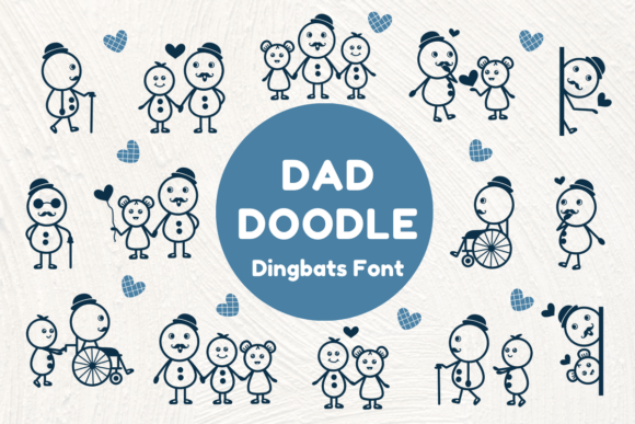 Dad Doodle Font: Creative Typography for Web Design