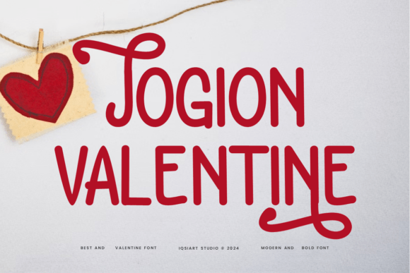 Jogion Valentine: A Designer’s Take on a Modern Sans Serif
