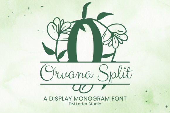 Orvara Split Monogram for Thoughtful Editorial Design