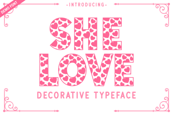 She Love Demo font as a campaign designer's secret weapon for visual storytelling
